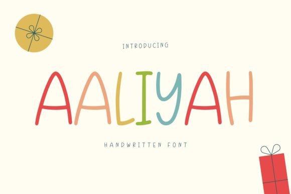 Aaliyah: A Handwritten Font for Editorial Charm