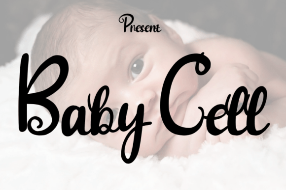 Baby Cell: A Script Typeface for Web Design