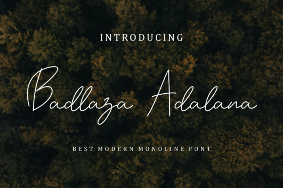 Badlaza Adalana: A Font for Business Style