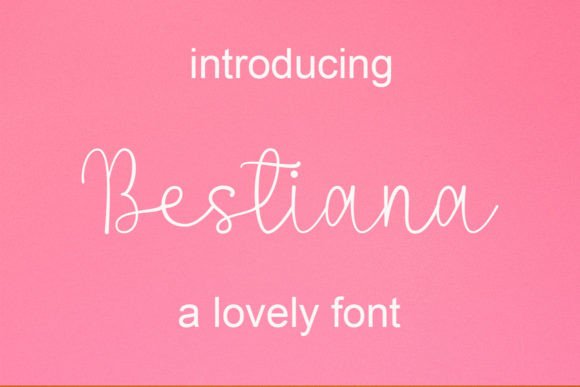 Bestiana: A Handwritten Font for Editorial Design
