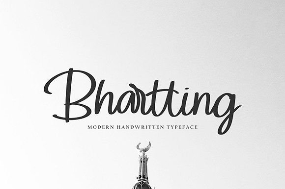 Bhartting: A Handwritten Font for Web Design