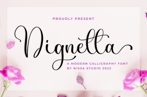 Dignetta: A Handwritten Font for Web Design