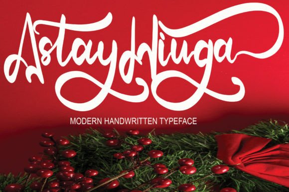 Discover Astay Hiuga: A Handwritten Typeface