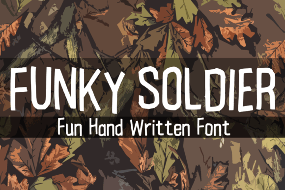 Funky Soldier Font: Playful Typography for Digital Marketing