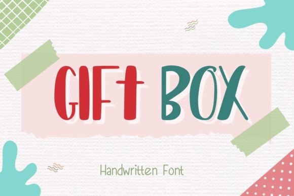 Gift Box: A Cute Font for Business Branding