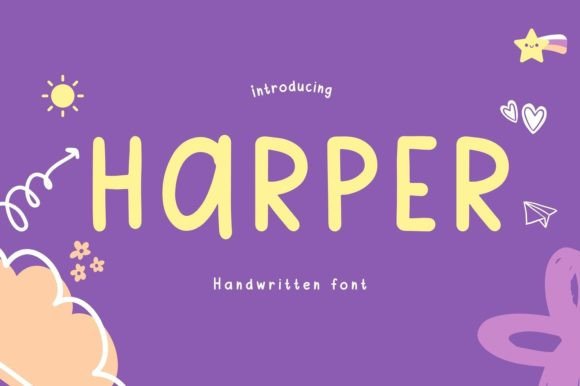 Harper: A Handwritten Font for Elegant Design
