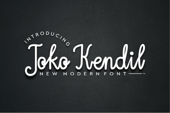 Joko Kendil: A Font That Elevates Your Brand