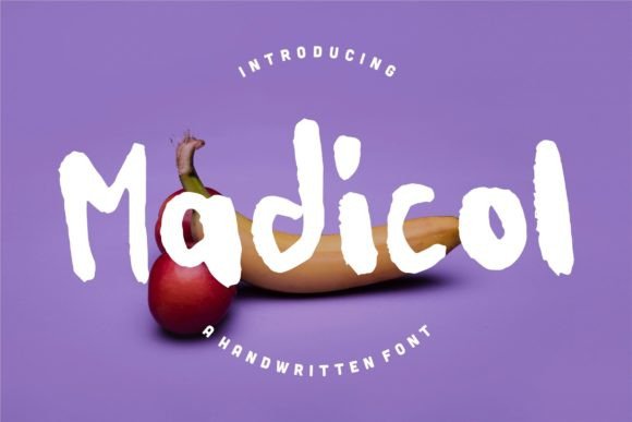 Madicol: A Handwritten Font That Feels Like a Thoughtful Editorial Choice