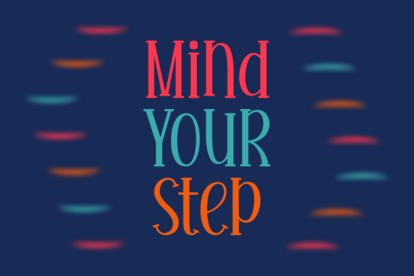 Mind Your Step Font Review