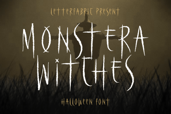 Monstera Witches – Halloween Font for Business