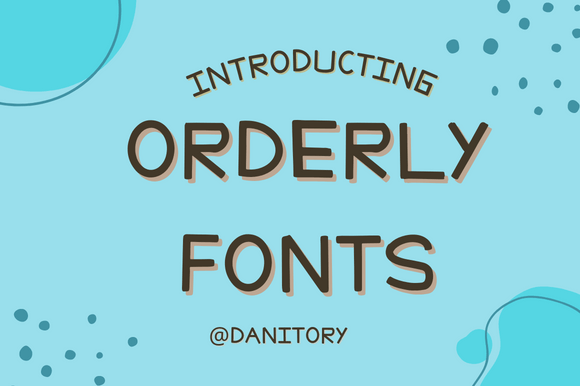 Orderly Font: Whimsical Web Design