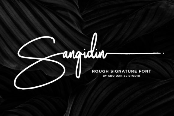 Sangidin Font: Bold and Natural Branding