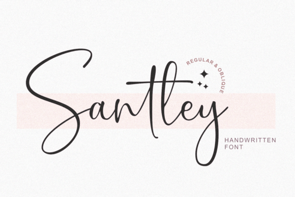 Santley: A Modern Script Font That Makes Your Campaigns Feel Human