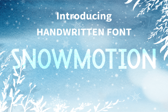 Snowmotion: A Fun Font for Creative Campaigns