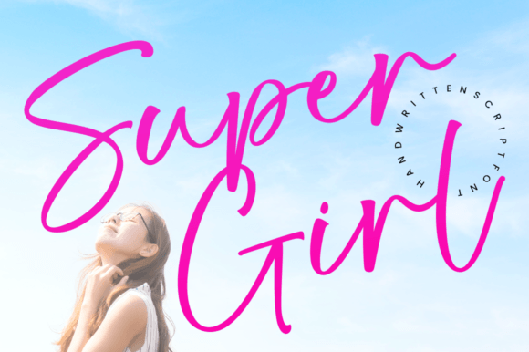 Super Girl: A Script Font for Elegant Design