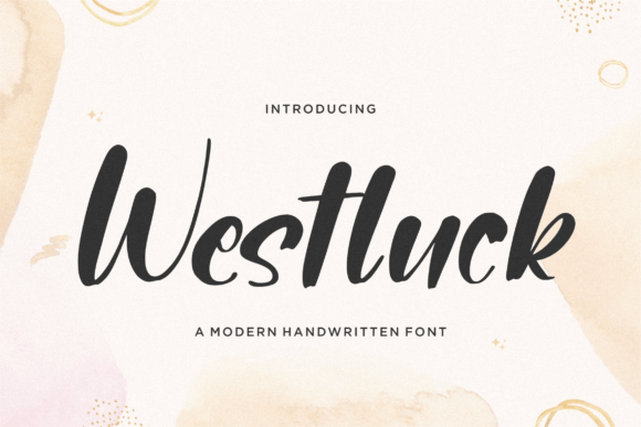Westluck Font: Modern Handwritten Elegance