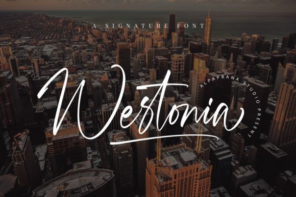 Westonia: A Font for Creative Campaigns