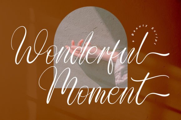 Wonderful Moment: A Refined Script Font for Editorial Design