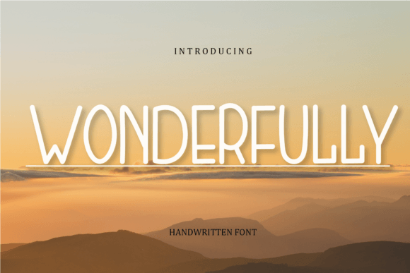 Wonderfully: A Font for Business Magic
